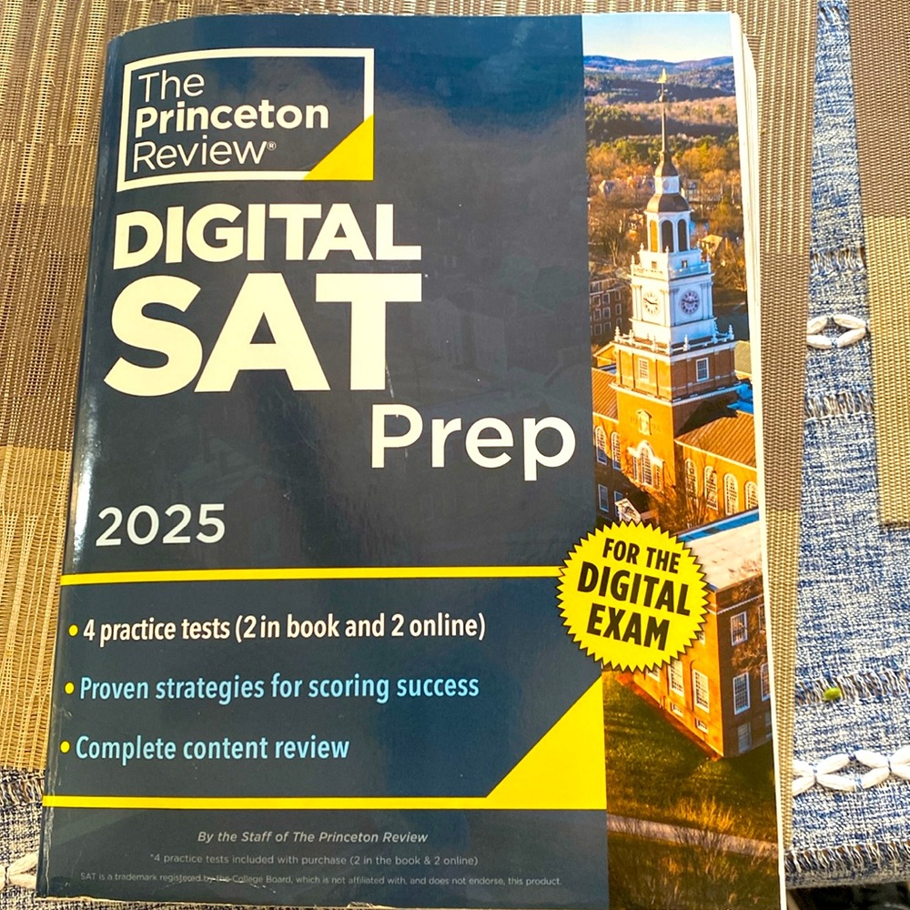 The Princeton review digital SAT prep 2025